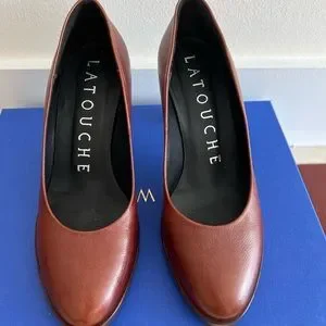 LaTouche | Shoes | Latouche Heels Brown New 65 | Poshmark display picture 1
